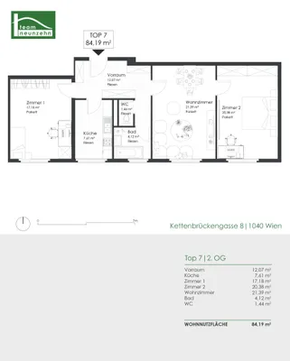 3-Zimmer-Wohnung kaufen in Wien – 84,19 m², € 699.000 – Bild 14 von 14