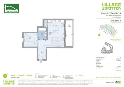 2-Zimmer-Wohnung mieten in Wien – 51,15 m², € 1.249 – Bild 21 von 21