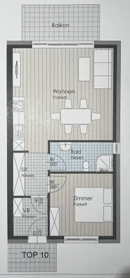 2-Zimmer-Wohnung kaufen in Sankt Johann im Pongau – 49,24 m², € 291.000 – Bild 6 von 6