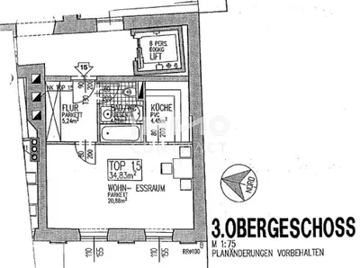 1-Zimmer-Wohnung mieten in Linz – 34,83 m², € 539 – Bild 10 von 10