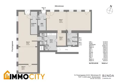 4-Zimmer-Gewerbeimmobilie mieten in Wien – 163 m², € 4.590 – Bild 25 von 26