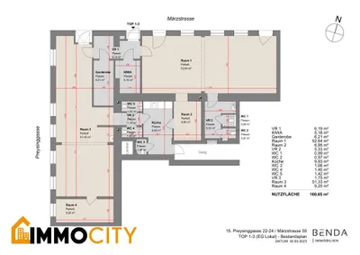 4-Zimmer-Gewerbeimmobilie mieten in Wien – 163 m², € 4.590 – Bild 26 von 26