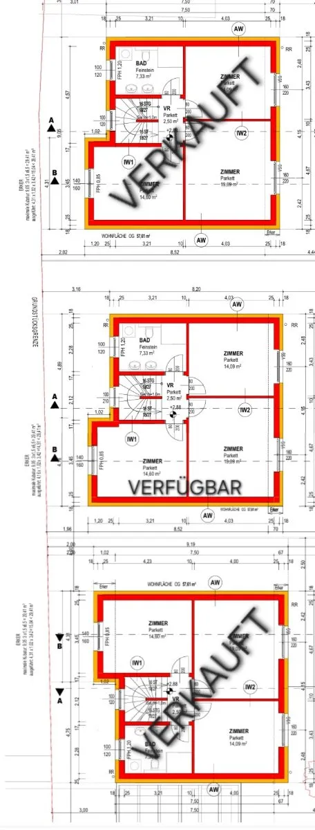 *Provisionsfrei*Baubeginn erfolgte bereits* Moderne Einfamilienhäuser mit Dachterrassen in Toplage Leopoldau - Ansicht 3