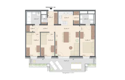 4-Zimmer-Wohnung kaufen in Wien – 92,1 m², € 617.000 – Bild 15 von 15