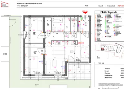 3-Zimmer-Wohnung mieten in Grieskirchen – 82,95 m², € 1.034 – Bild 2 von 6