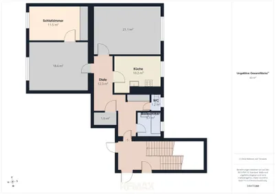3-Zimmer-Immobilie kaufen in Wien – 86,43 m², € 310.000 – Bild 12 von 12