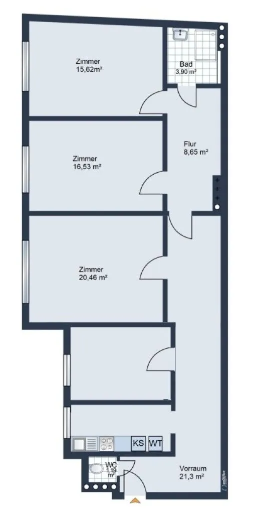 Wohnung – Wien - Ansicht 2