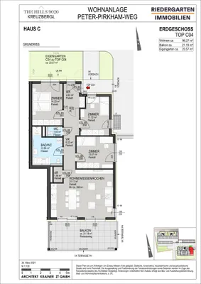 4-Zimmer-Wohnung kaufen in Klagenfurt – 98,27 m², € 680.000 – Bild 19 von 21