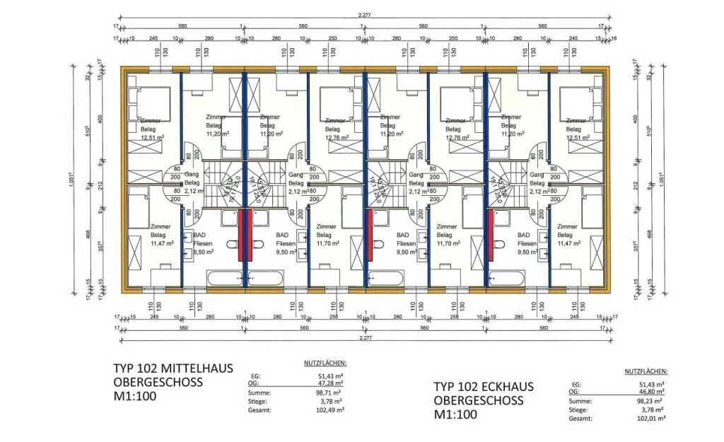 Reihenhausprojekt in Theresienfeld - Miete mit Kaufoption - Hochwertige Neubauten mit Garten in ruhiger Lage - Ansicht 3