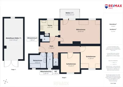 3-Zimmer-Wohnung kaufen in Eisenstadt - Umgebung – 79,9 m², € 175.000 – Bild 15 von 17