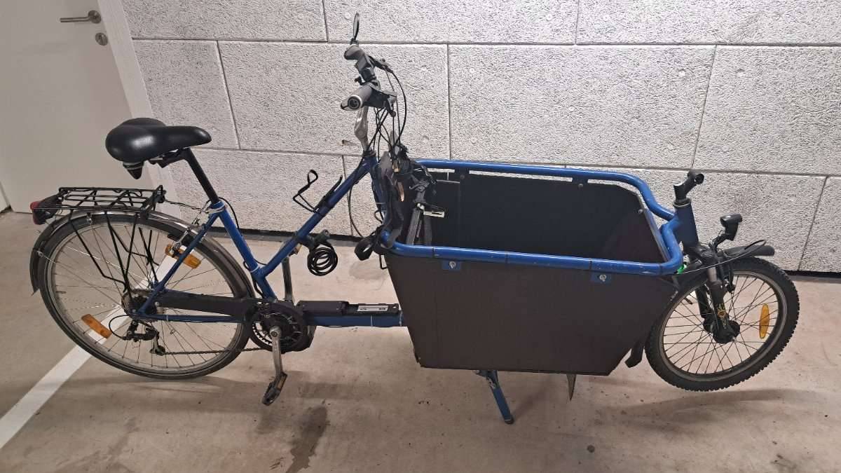 Elektro Lastenfahrrad/ Cargobike(Billiger wird es sicher nicht mehr),   830,- (5431 Kuchl) - willhaben