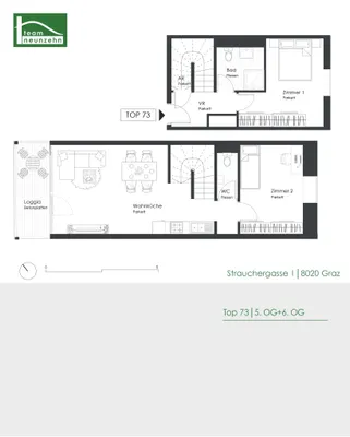 3-Zimmer-Wohnung mieten in Graz – 77,63 m², € 1.249 – Bild 23 von 23