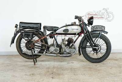 Rene Gillet Model H 1930 350cc 1 cyl sv