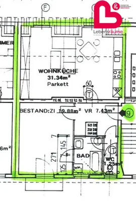 2-Zimmer-Wohnung mieten in Linz – 64,37 m², € 520 – Bild 14 von 14