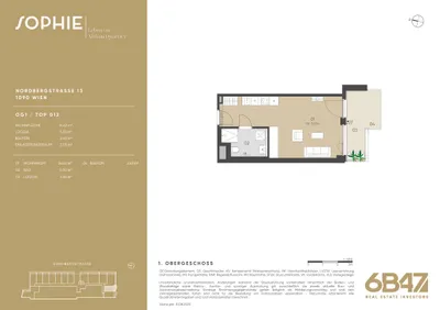 1-Zimmer-Wohnung kaufen in Wien – 31,62 m², € 275.000 – Bild 13 von 13