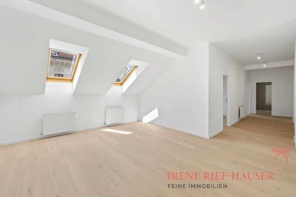 Charmantes Dachgeschoss mit Grünblick nahe Kutschkermarkt - Ansicht 2