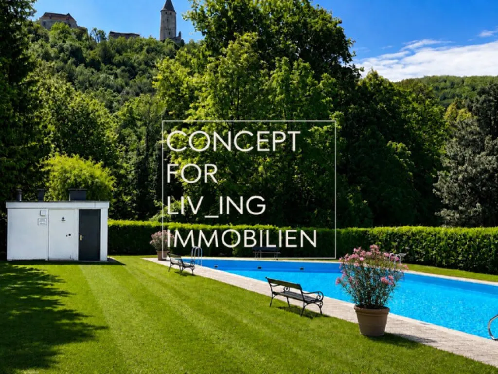 Architekten-Haus in Naturparkanlage Pool. Tennisplatz. | pure liv_ing. - Ansicht 3
