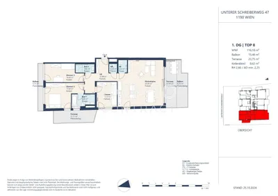 4-Zimmer-Wohnung mieten in Wien – 116,18 m², € 3.311 – Bild 15 von 15