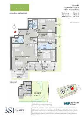 4-Zimmer-Wohnung kaufen in Baden – 103,88 m², € 815.100 – Bild 6 von 7