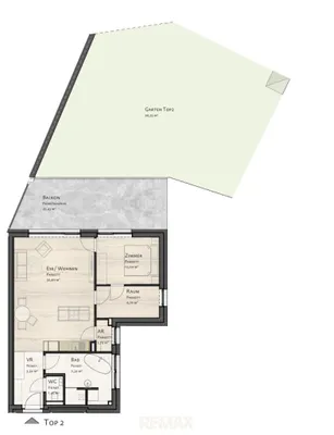2-Zimmer-Wohnung mieten in Linz Land – 65 m², € 1.067 – Bild 12 von 17
