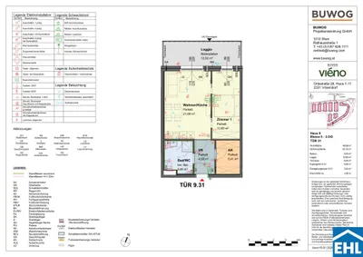 2-Zimmer-Wohnung mieten in Mödling – 49,59 m², € 1.181 – Bild 11 von 11