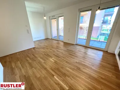 Charmante Neubauwohnung! Große Terrasse! Ruhige Lage! – Bild 3