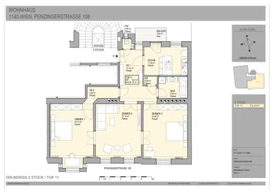 3-Zimmer-Wohnung kaufen in Wien – 105 m², € 849.000 – Bild 11 von 11