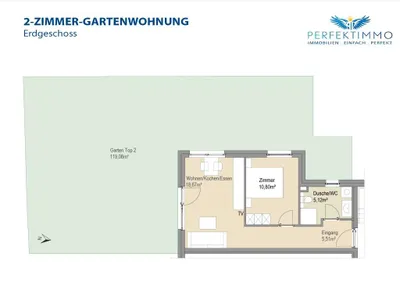 2-Zimmer-Wohnung kaufen in Innsbruck – 40,1 m², € 359.000 – Bild 19 von 19