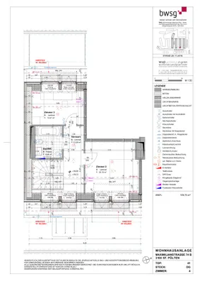 4-Zimmer-Wohnung mieten in Sankt Pölten – 109,75 m², € 1.062 – Bild 8 von 9