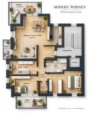 4-Zimmer-Wohnung kaufen in Linz – 109 m², € 678.600 – Bild 3 von 9
