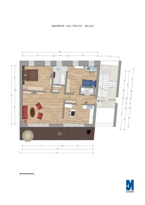 3-Zimmer-Wohnung mieten in Leibnitz – 86 m², € 1.180 – Bild 10 von 10