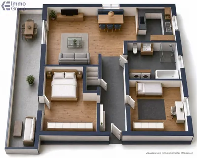 3-Zimmer-Wohnung kaufen in Wels-Land – 85,12 m², € 330.000 – Bild 7 von 8