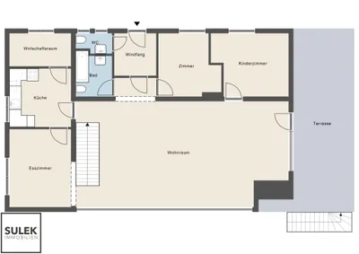 8-Zimmer-Haus mieten in Wien – 300 m², € 3.990 – Bild 51 von 52