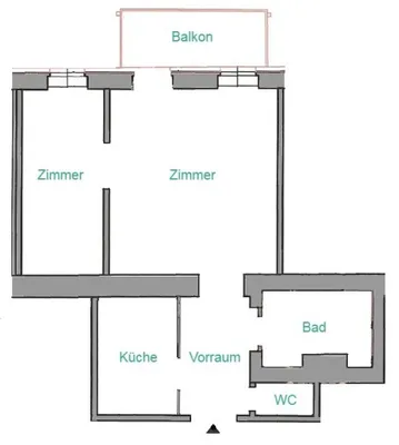 2-Zimmer-Wohnung kaufen in Wien – 60,2 m², € 344.000 – Bild 5 von 7