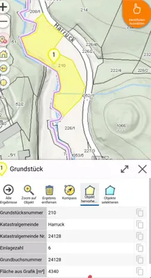 Grundstück kaufen in Zwettl – 4 922 m², € 8.000 – Bild 2 von 2