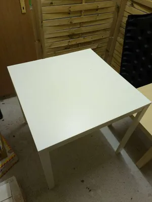 Esstisch, Ikea Tisch, 100x100 cm, weiß, € 0,- (4052 Ansfelden)