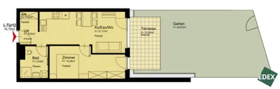 2-Zimmer-Wohnung mieten in Wien – 46 m², € 969 – Bild 15 von 15