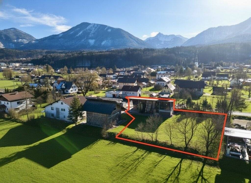 Grundstück mit Halle & Hackschnitzelheizung - perfekt für Selbständige, Handwerker und Eigennutzer – pohled 2