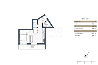 2-Zimmer-Wohnung kaufen in Wien – 39,62 m², € 235.000 – Bild 8 von 8
