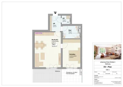2-Zimmer-Wohnung kaufen in Salzburg Stadt – 54,3 m², € 570.000 – Bild 22 von 22
