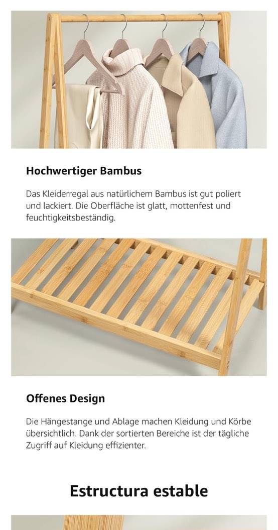 Garderobe Bambus kaufen - willhaben