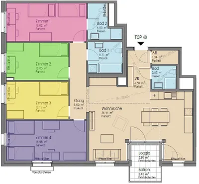 1-Zimmer-Wohnung mieten in Wien – 16,02 m², € 679 – Bild 6 von 13