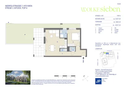 2-Zimmer-Wohnung kaufen in Wien – 51,57 m², € 479.000 – Bild 16 von 16