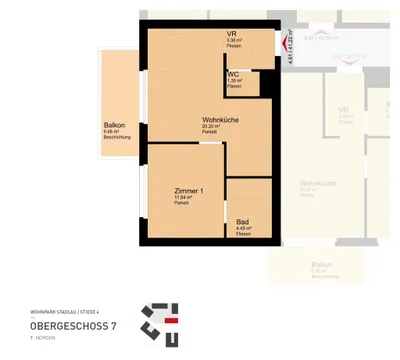 2-Zimmer-Gewerbeimmobilie kaufen in Wien – 80,95 m², € 541.200 – Bild 3 von 14
