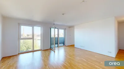 orea | Wohlfühlgarantie in der Seestadt: 2-Zimmer Wohnung mit Balkon | Smart besichtigen · Online anmieten