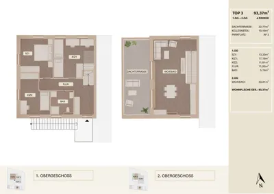 4-Zimmer-Wohnung mieten in Graz-Umgebung – 93 m², € 1.699 – Bild 5 von 5