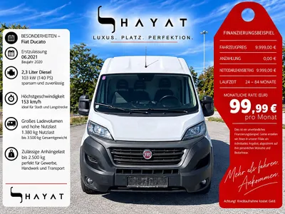 Fiat Ducato 33 140 Multijet L2H2 (EURO 6d-TEMP) /// ... Transporter / Kastenwagen