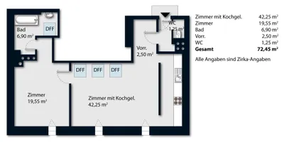 2-Zimmer-Wohnung kaufen in Wien – 72,46 m², € 465.000 – Bild 28 von 28
