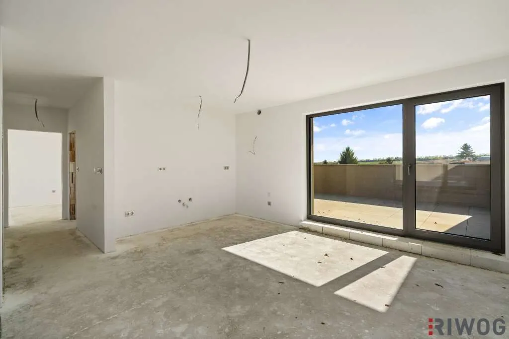 Living Weinviertel I Sommeraktion: Stellplatz gratis dazu I Luxus-DG mit rund 140m² Terrasse / Loggia I Nähe Wolkersdorf und Gerasdorf – pohled 3