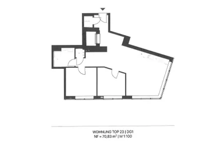 3-Zimmer-Wohnung mieten in Wien – 70,73 m², € 1.601 – Bild 5 von 5
